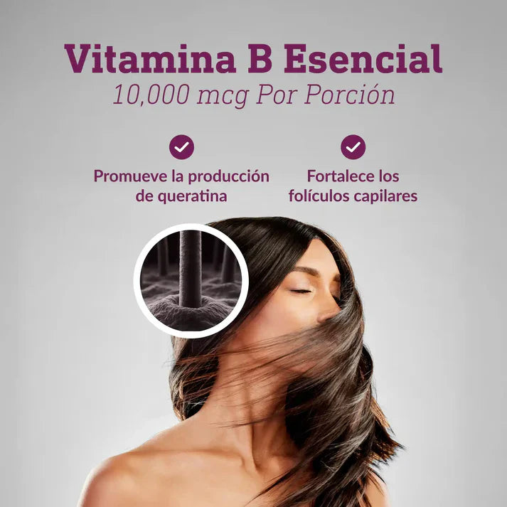 HairGrowth™ Rainbow Nutrients: Suplemento capilar ORIGINAL x 60 Dias